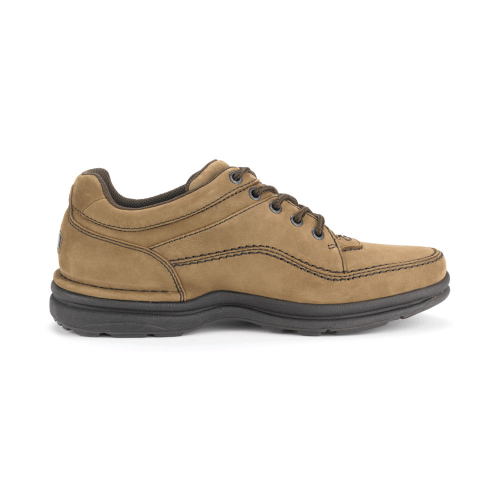 Rockport Joggesko Herre Khaki - World Tour Classic Shoe - GKHS10543